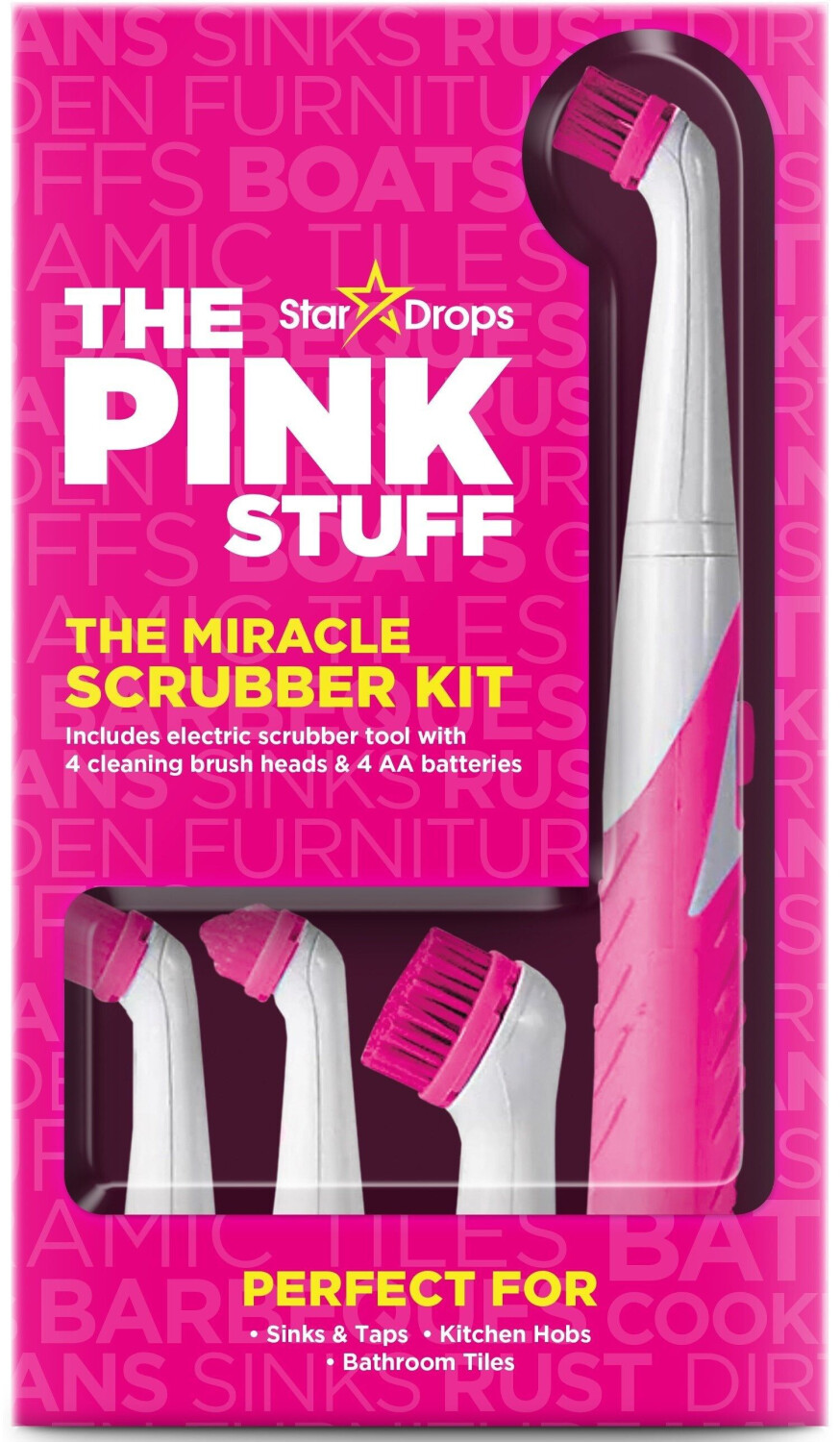 The Pink Stuff Sonic Scrubber Kit PISKEXP120