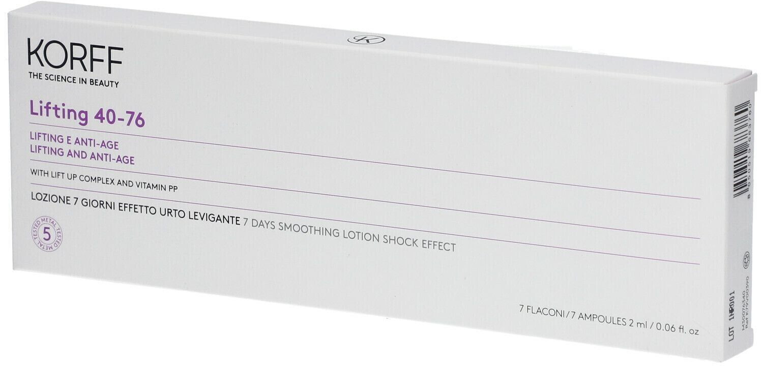 Korff Lifting 40-76 Pep Shock Lotion (7 x 2ml)