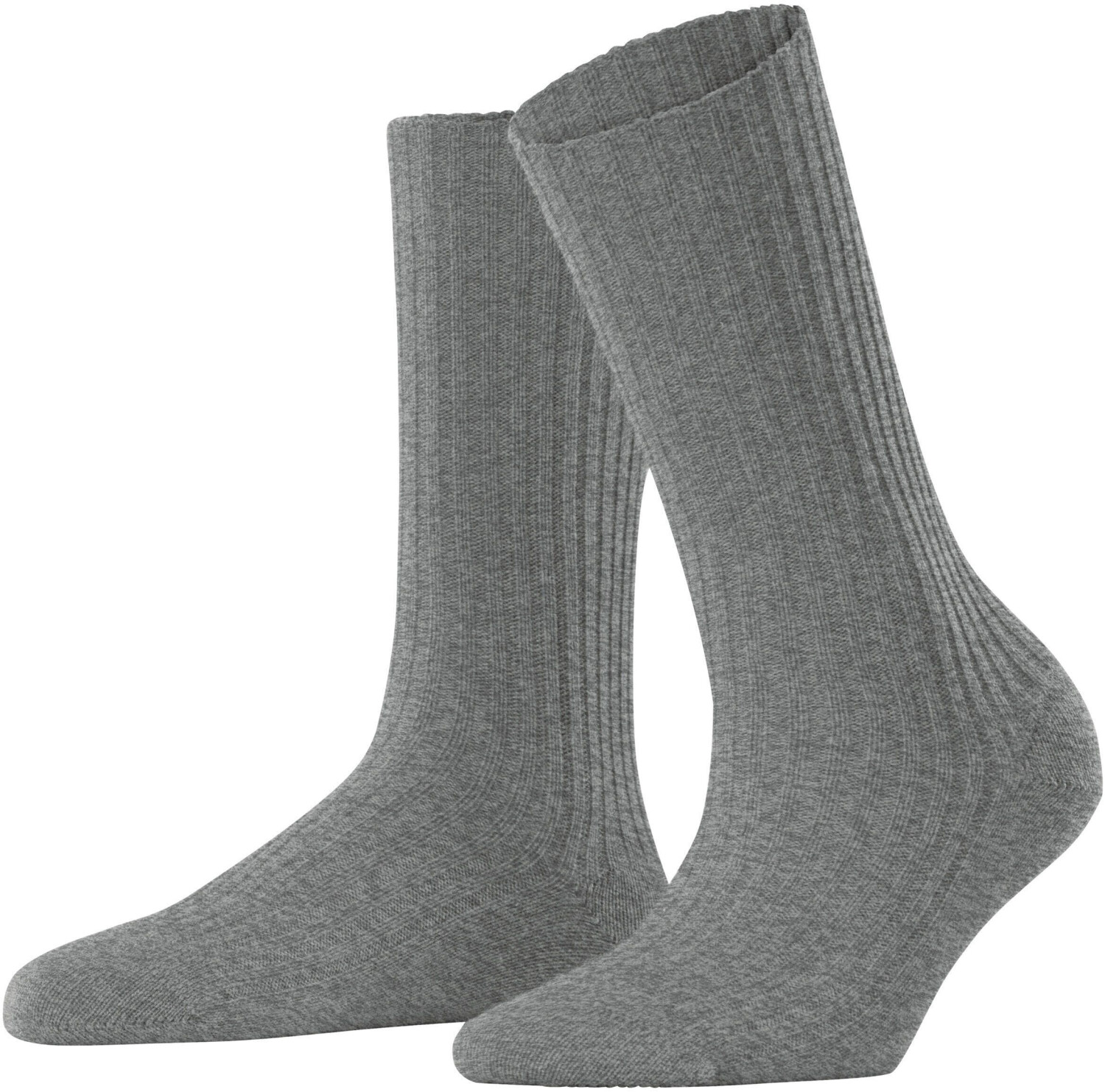 Falke Cosy Wool Boot Women Socks (46590) greymix