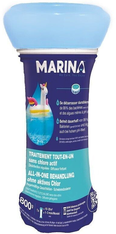 Marina Traitement Complet Sans Chlore Diffuseur Flottant - 800 g