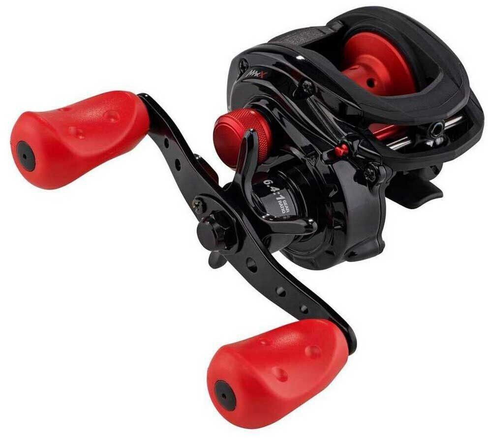 Abu Garcia Max 4 X Left Baitcasting Reel Silver