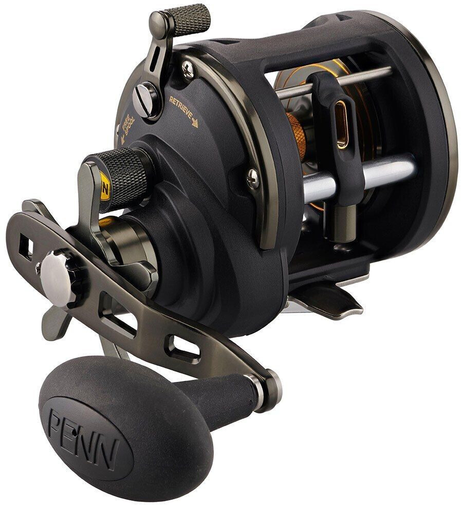 Penn Squall Ii Level Wind Squall Ii Level Wind 16.8oz Trolling Reel Black 15