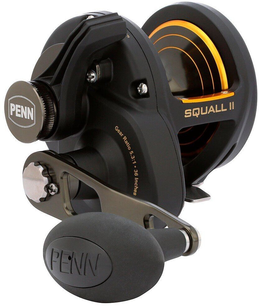 Penn Squall Ii Lever Drag Trolling Reel Gold 60