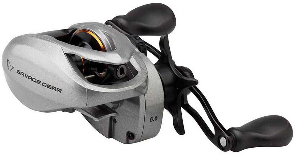 Savage Gear Sg6 100 Lh Baitcasting Reel Silver Ratio: 8.1:1