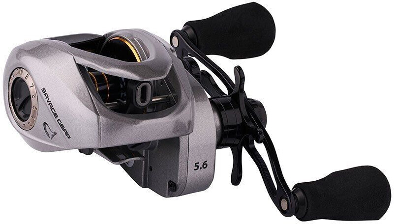 Savage Gear Sg6 300 Lh Baitcasting Reel Silver Ratio: 7.3:1