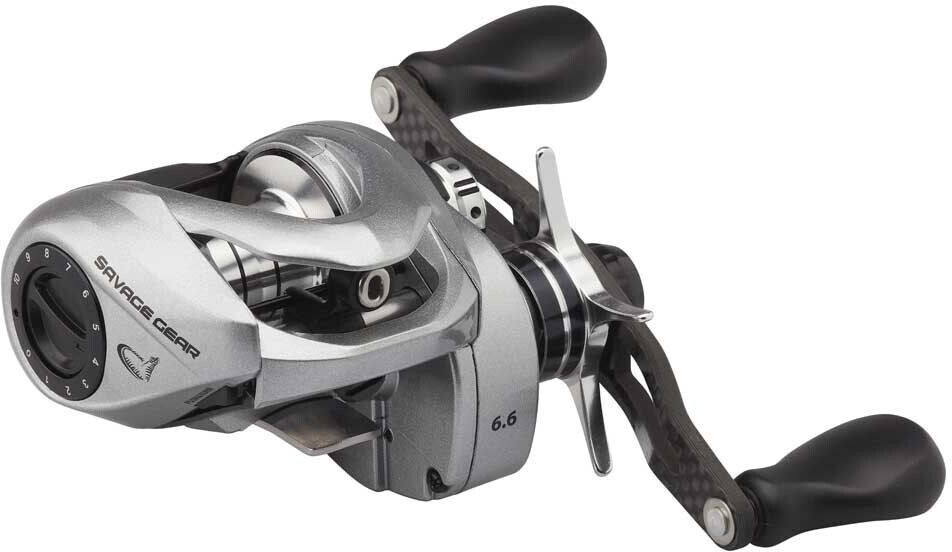 Savage Gear Sg10 250 Lh Baitcasting Reel Silver Ratio: 8.1:1