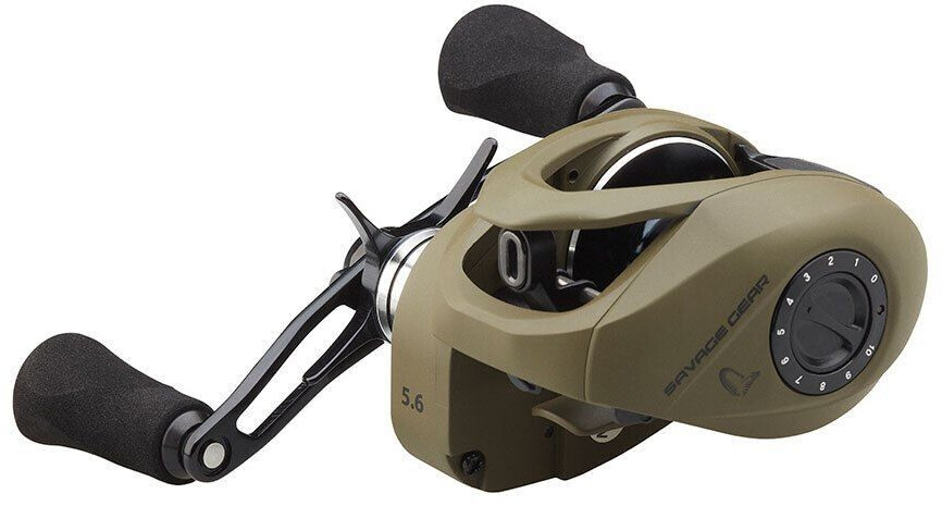 Savage Gear Sg8 Lh Baitcasting Reel Silver Ratio: 7.3:1