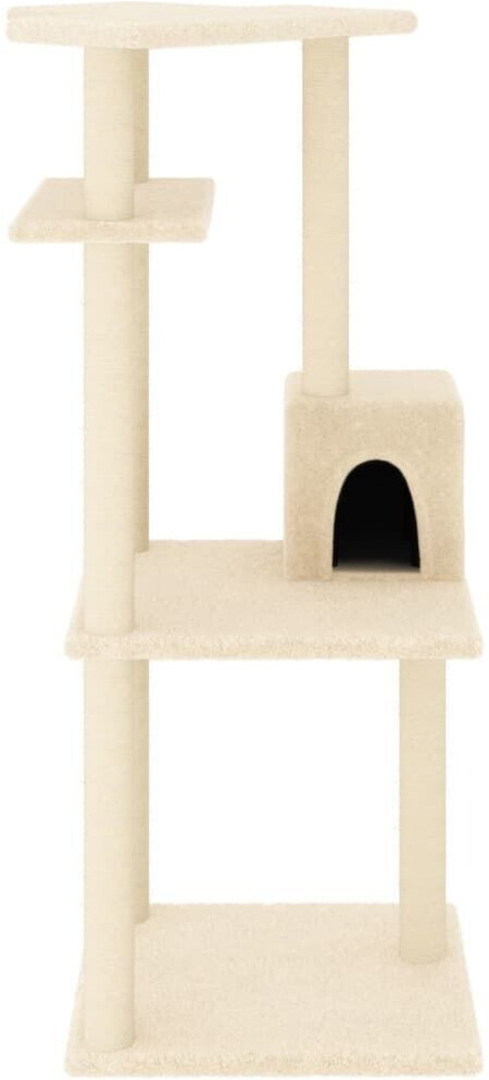 vidaXL Arbre à chat crème vidaXL Arbre à chat crème