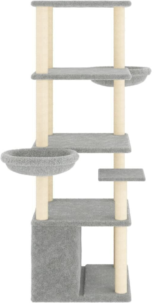 vidaXL Arbre à chat gris clair vidaXL Arbre à chat gris clair