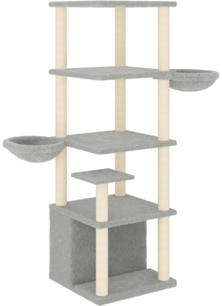 vidaXL Arbre à chat gris clair vidaXL Arbre à chat gris clair