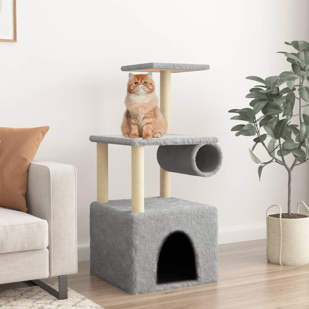 vidaXL Arbre à chat gris clair vidaXL Arbre à chat gris clair