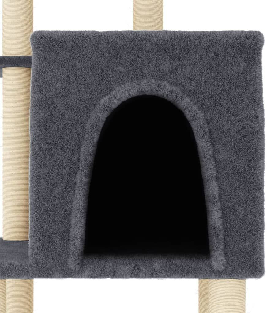 vidaXL Arbre à chat gris foncé vidaXL Arbre à chat gris foncé