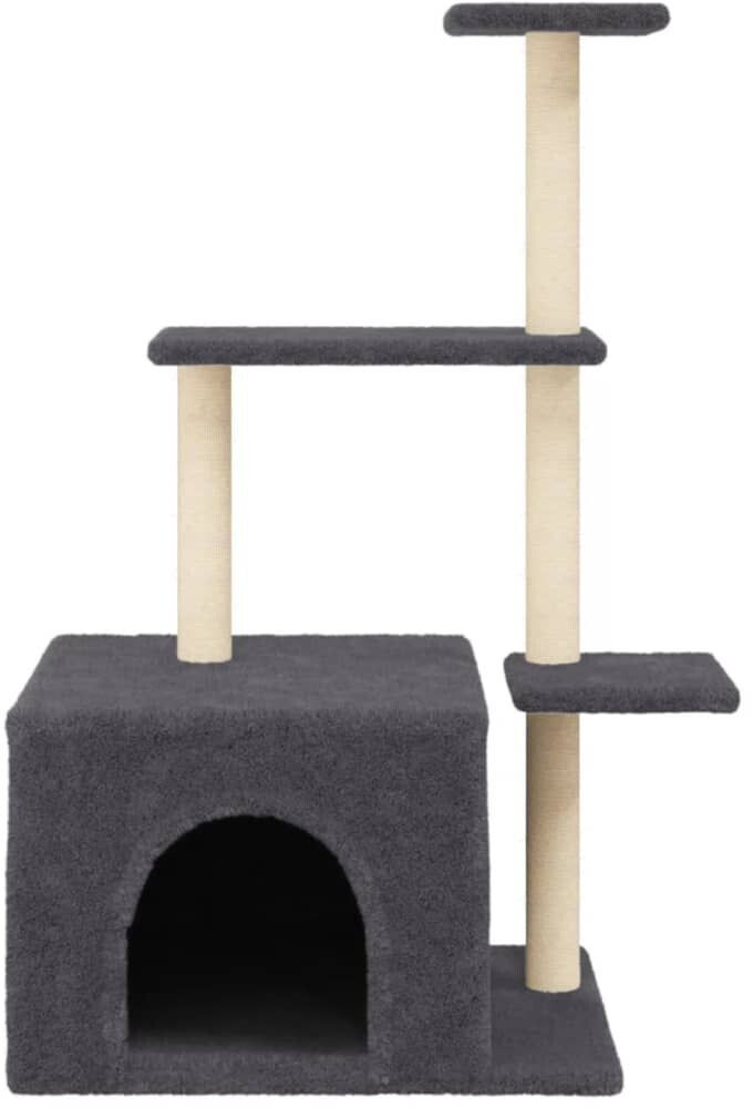 vidaXL Arbre à chat gris foncé vidaXL Arbre à chat gris foncé