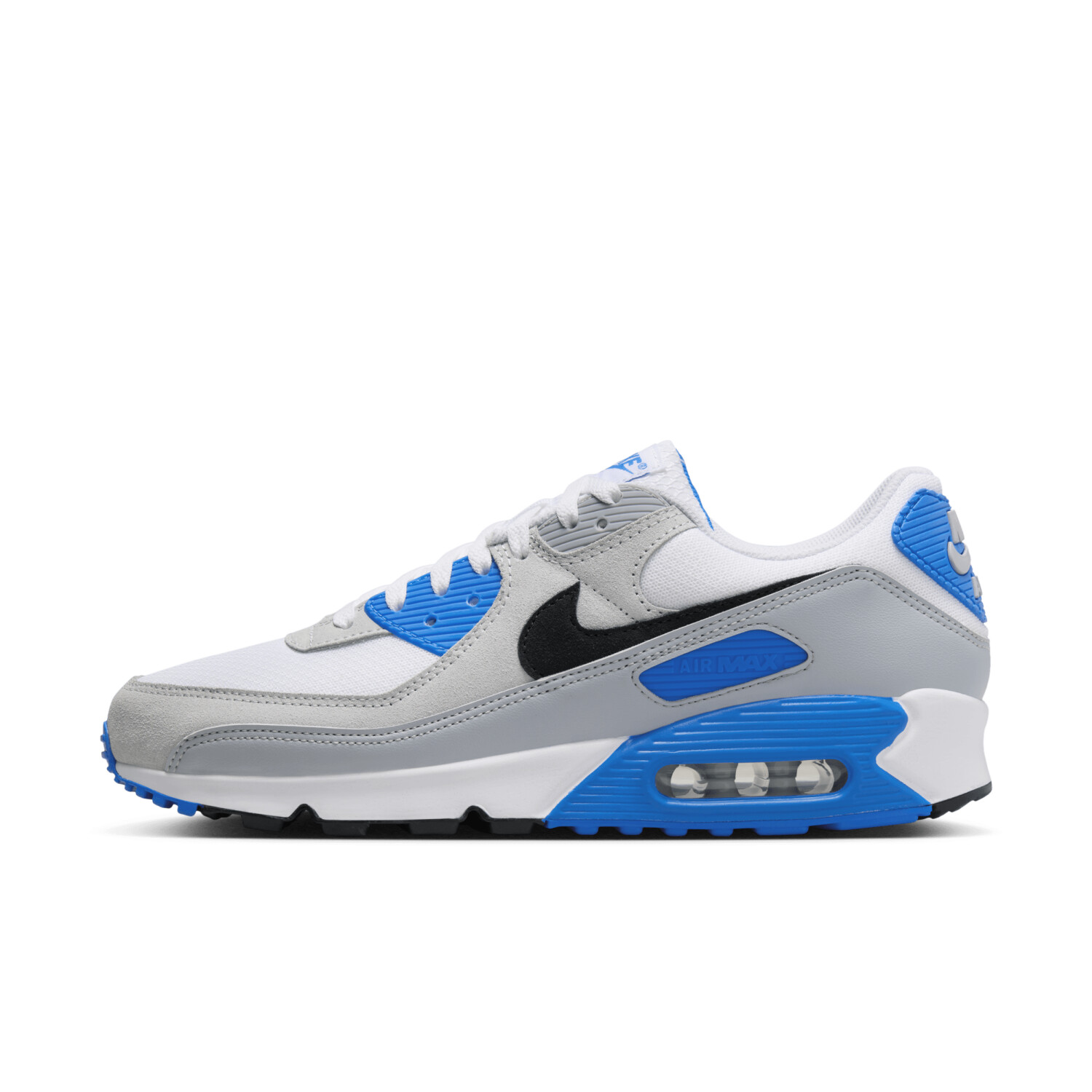 Nike Air Max 90 white photo blue pure platinum black ab 123 99 Dezember 2024 Preise Preisvergleich bei idealo