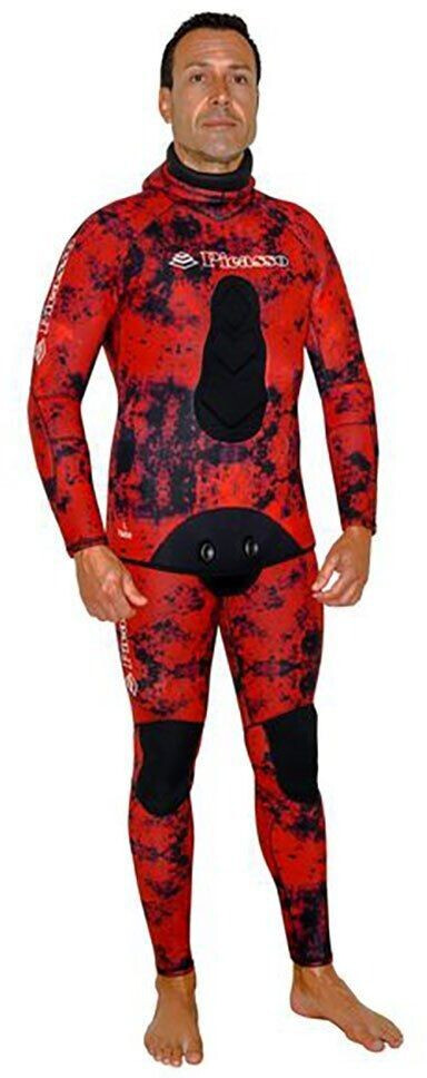 Picasso Camo Blood Spearfishing 7 Mm (MERFATBLOC7) red#black