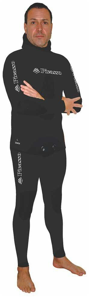 Picasso Darkness 7 Mm Spearfishing (MERFATDK7) black