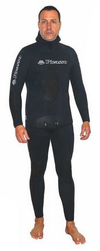 Picasso Darkness 9 Mm Spearfishing Wetsuit (MERFATDK9) black