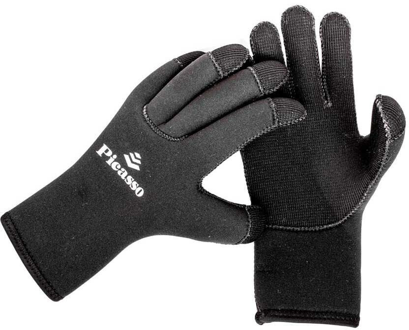 Picasso New Supratex 3 Mm Gloves (MERLUVNS3) black/grey