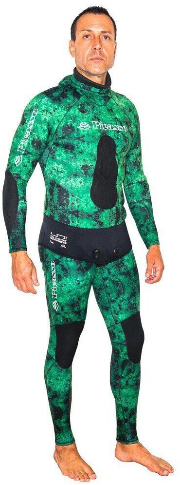 Picasso Posidonia Long John 5 Mm Spearfishing (MERFATPOA5) green