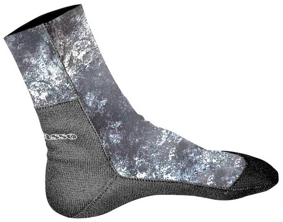 Picasso Supratex Camo Ghost Socks 3 Mm (MERMEISPGH3) grey