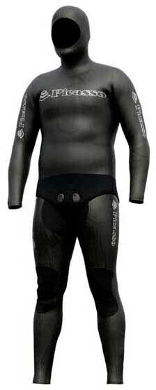 Picasso Thermal Skin Spearfishing 3 Mm (MERFATTR3) black