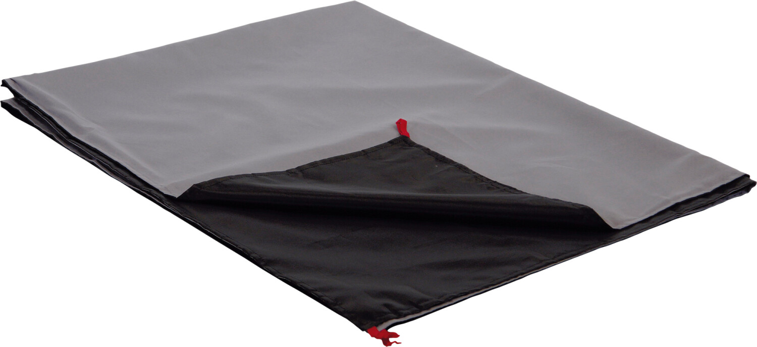 High Peak Outdoor-Blanket 120x150 cm gray-black (23535)