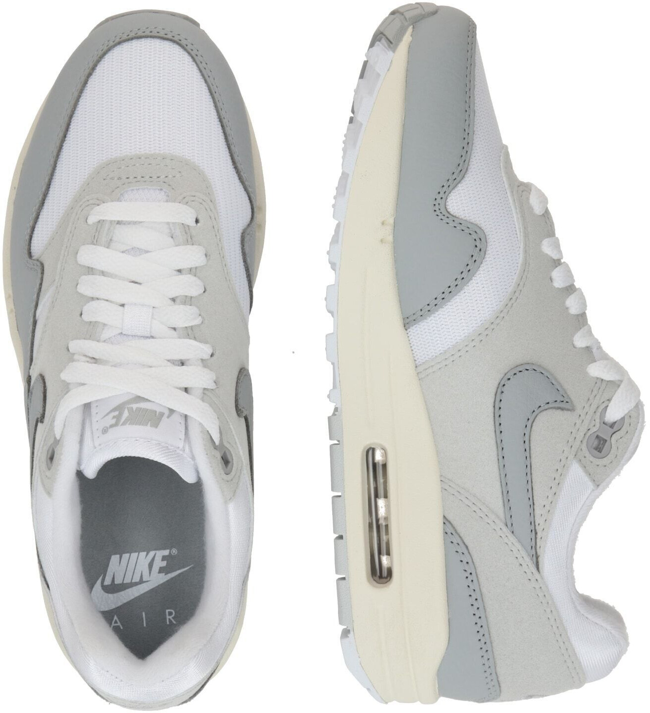 Nike Air Max 1 87 Women pure platinum blanco sail light smoke grey ab 66 49 Preisvergleich bei idealo