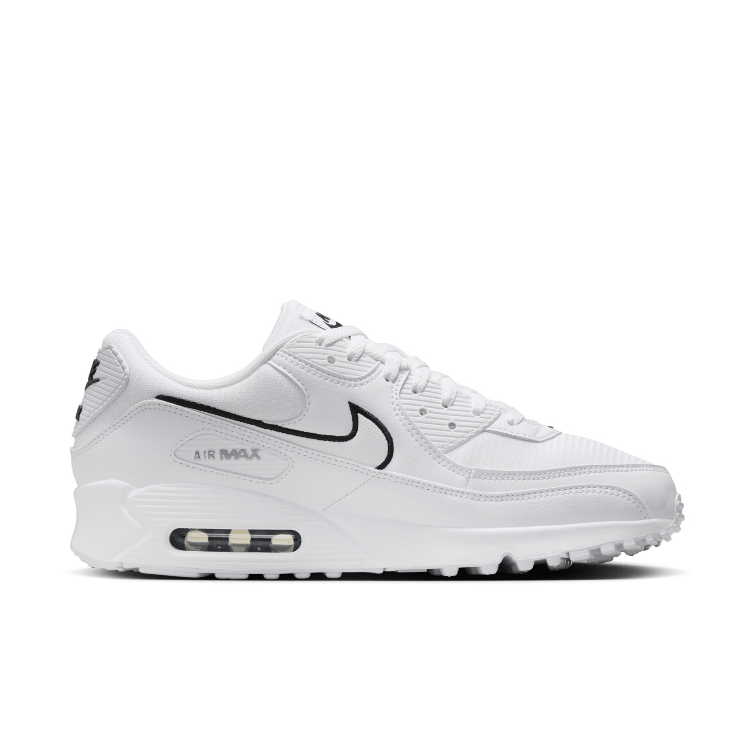 Nike air max 90 essential white marine red e amp; black outlet