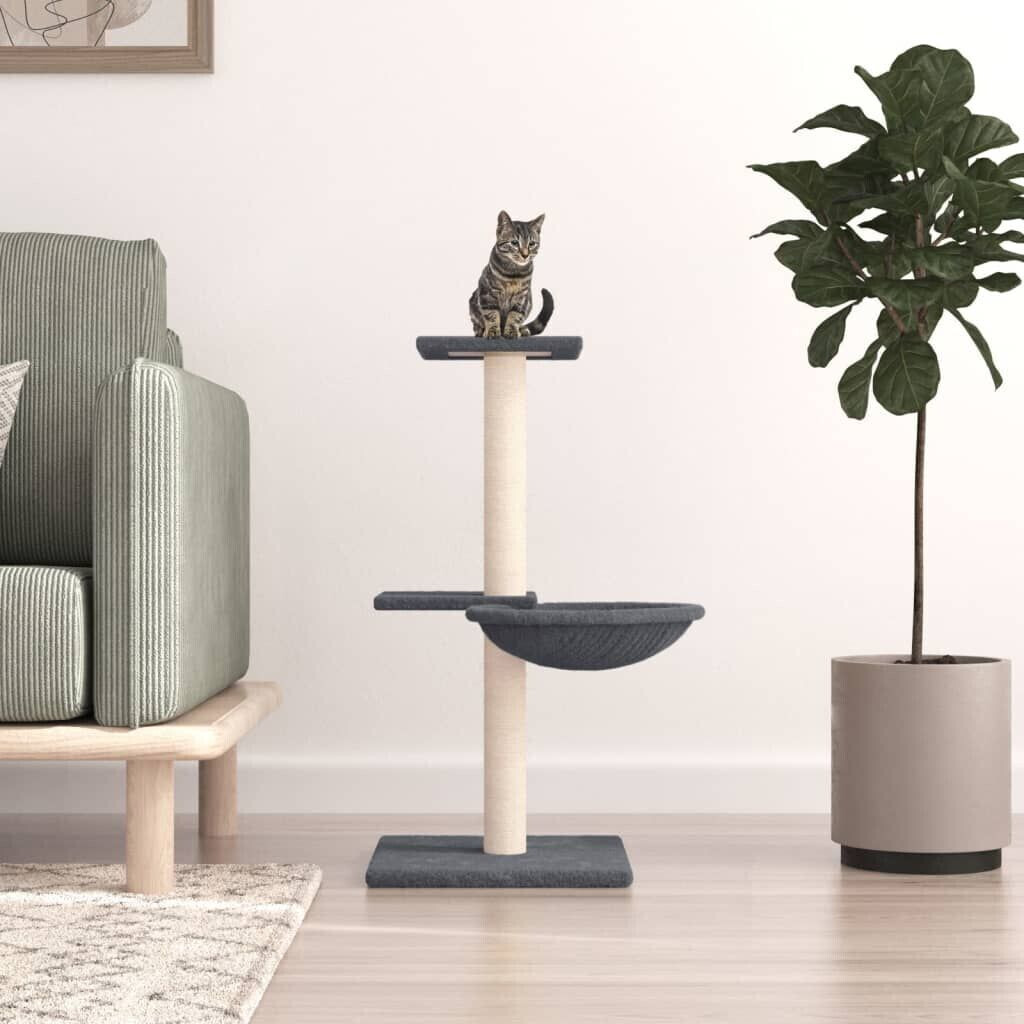 vidaXL Arbre à chat gris foncé vidaXL Arbre à chat gris foncé