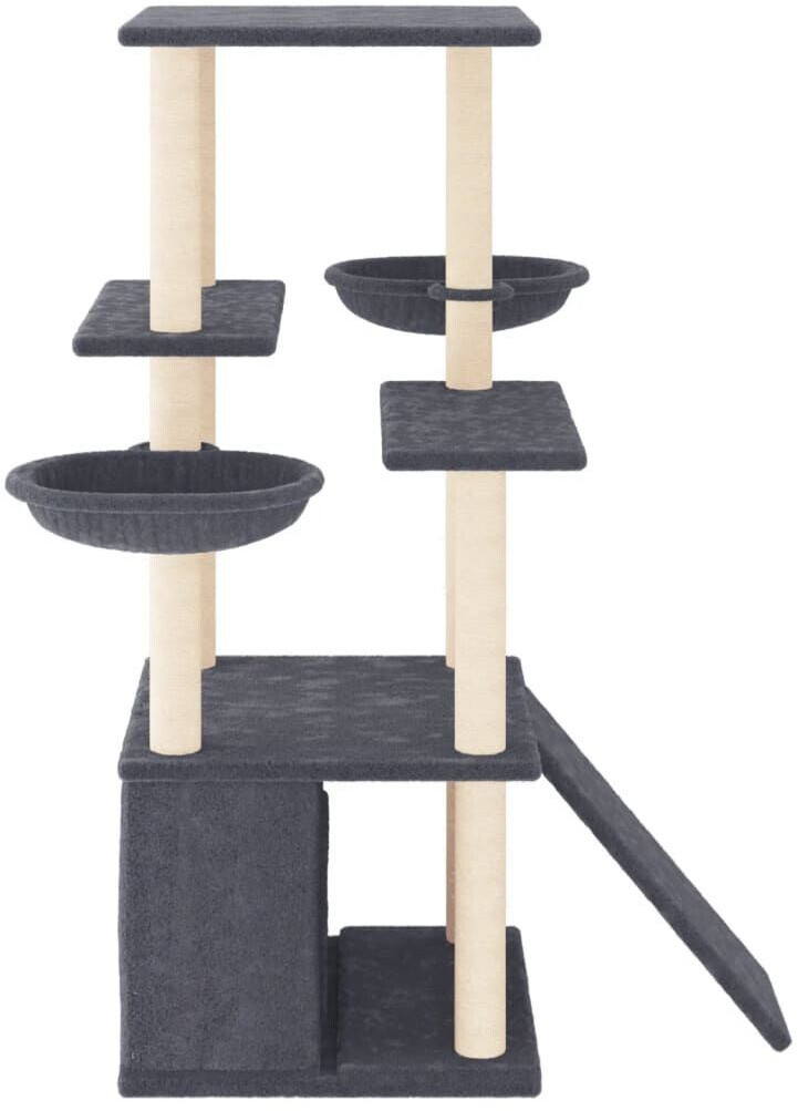vidaXL Arbre à chat gris foncé vidaXL Arbre à chat gris foncé