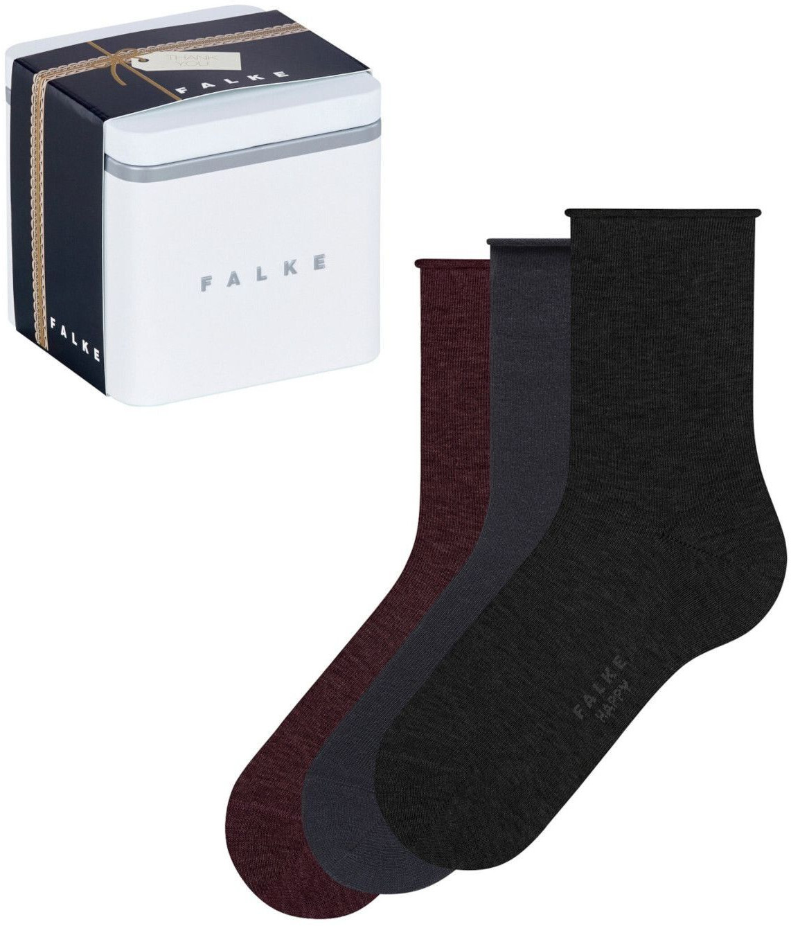 Falke Happy Giftbox 3-Pack Women Socks (49158) sortiment 0050