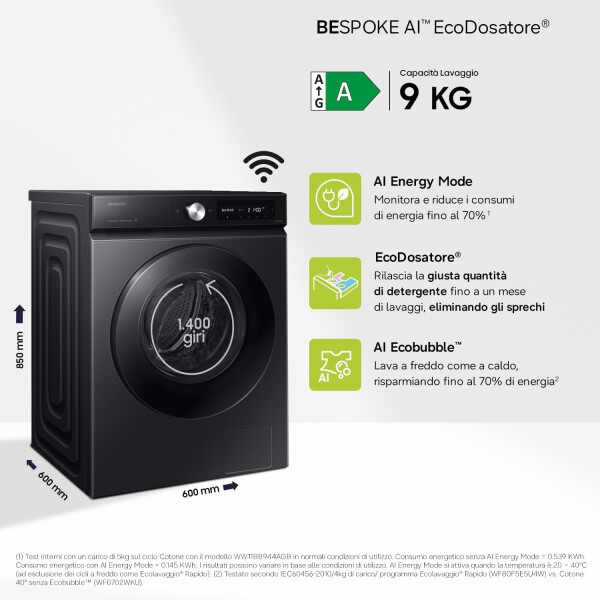 Samsung WW90DB7U94GBU3, Bild 7