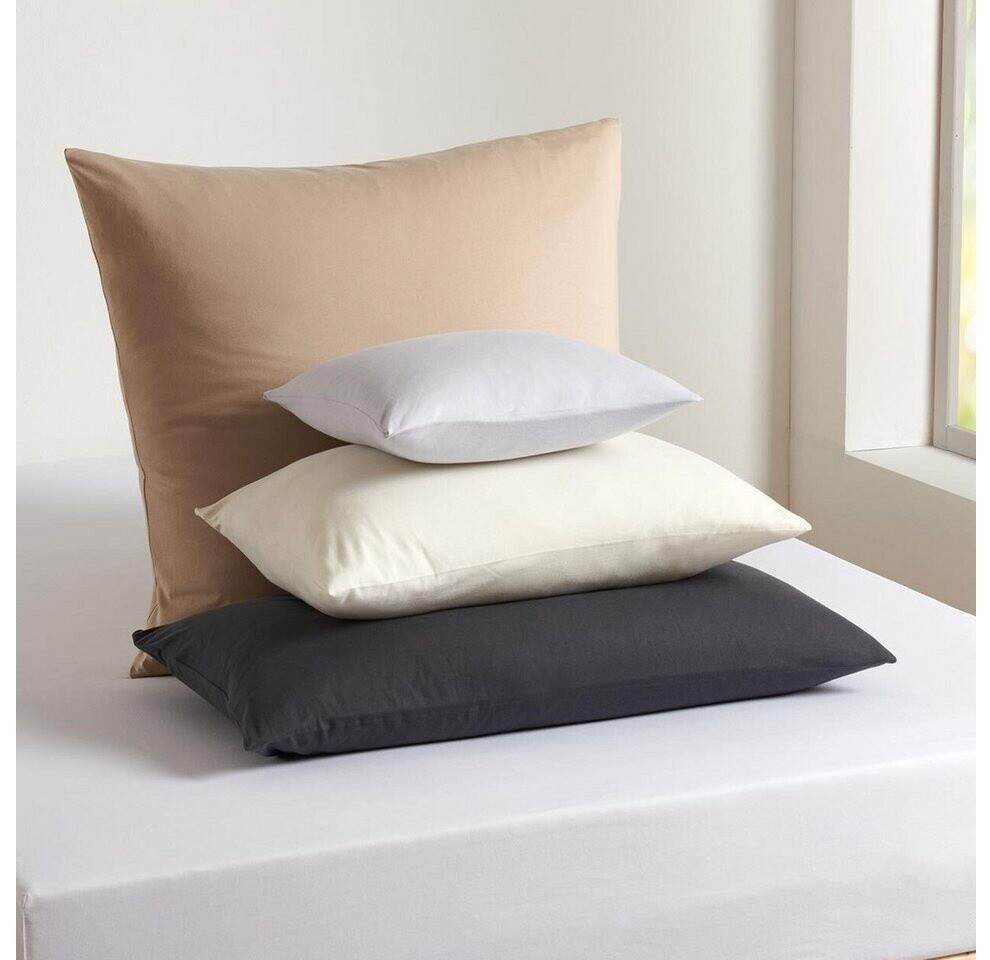 Traumschlaf Basic Single Jersey Kissenbezug 40x140 cm anthrazit ab 11,99 € (Oktober 2026)