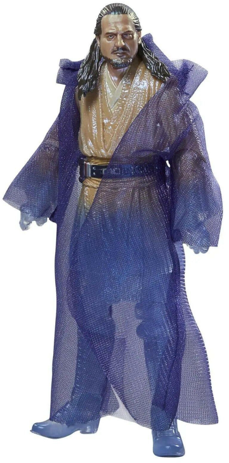 Hasbro Star Wars Obi WAN Knobi Qui Gon Espitiru Serie Black (F82025L2)