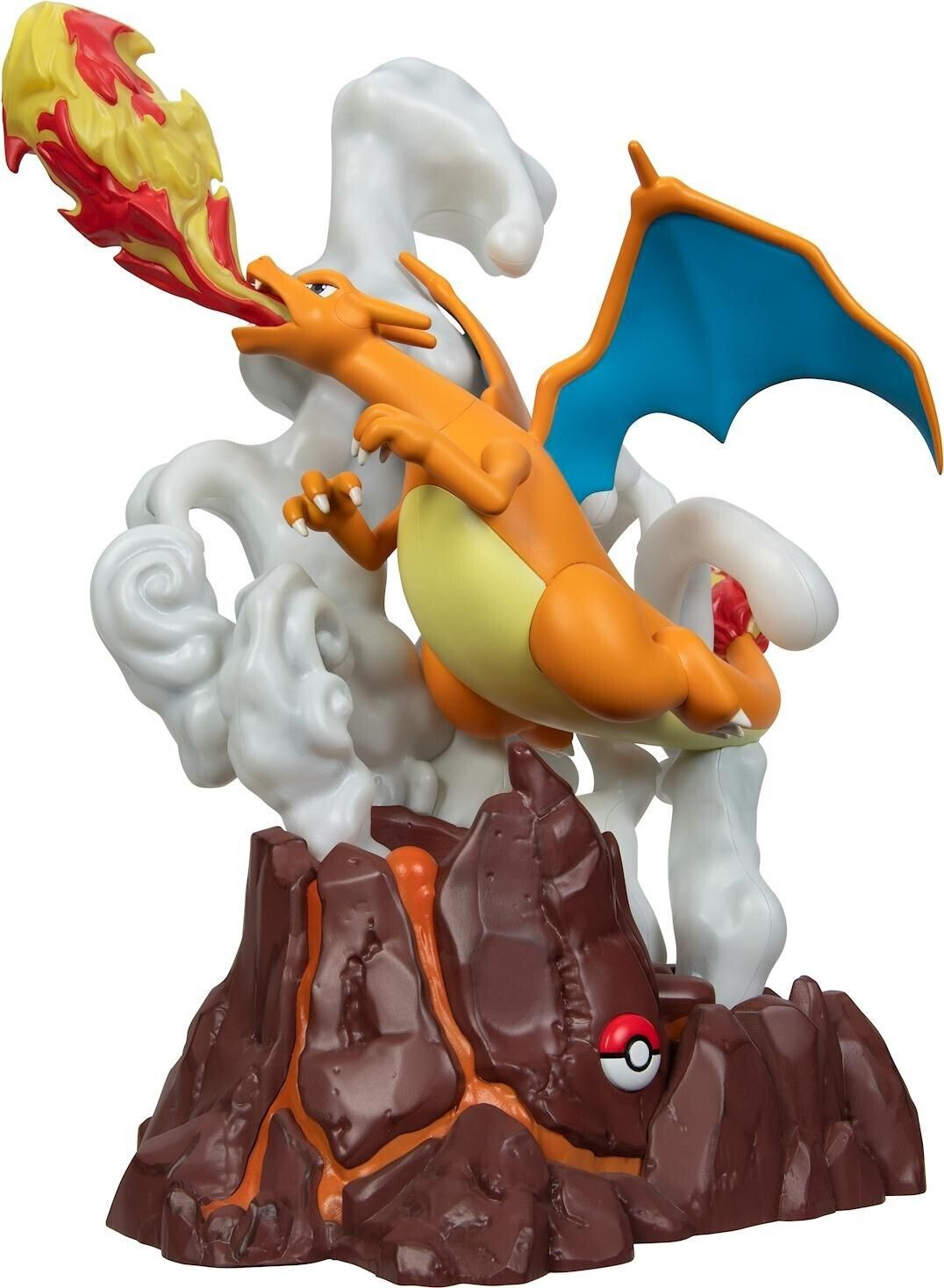 Jazwares Pokémon Deluxe Sammler Statue Glurak (PKW3173)