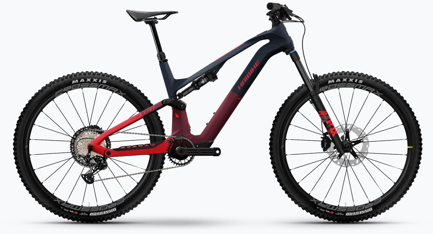Haibike Lyke CF 11 29 Carbon matt blau/rot 2024