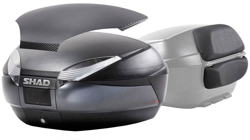 Shad 3P System Side Cases Fitting Kawasaki Versys 650 black