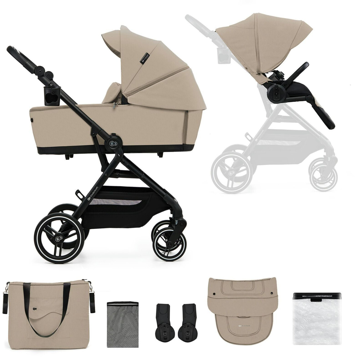 Kinderkraft Yoxi 2in1 beige