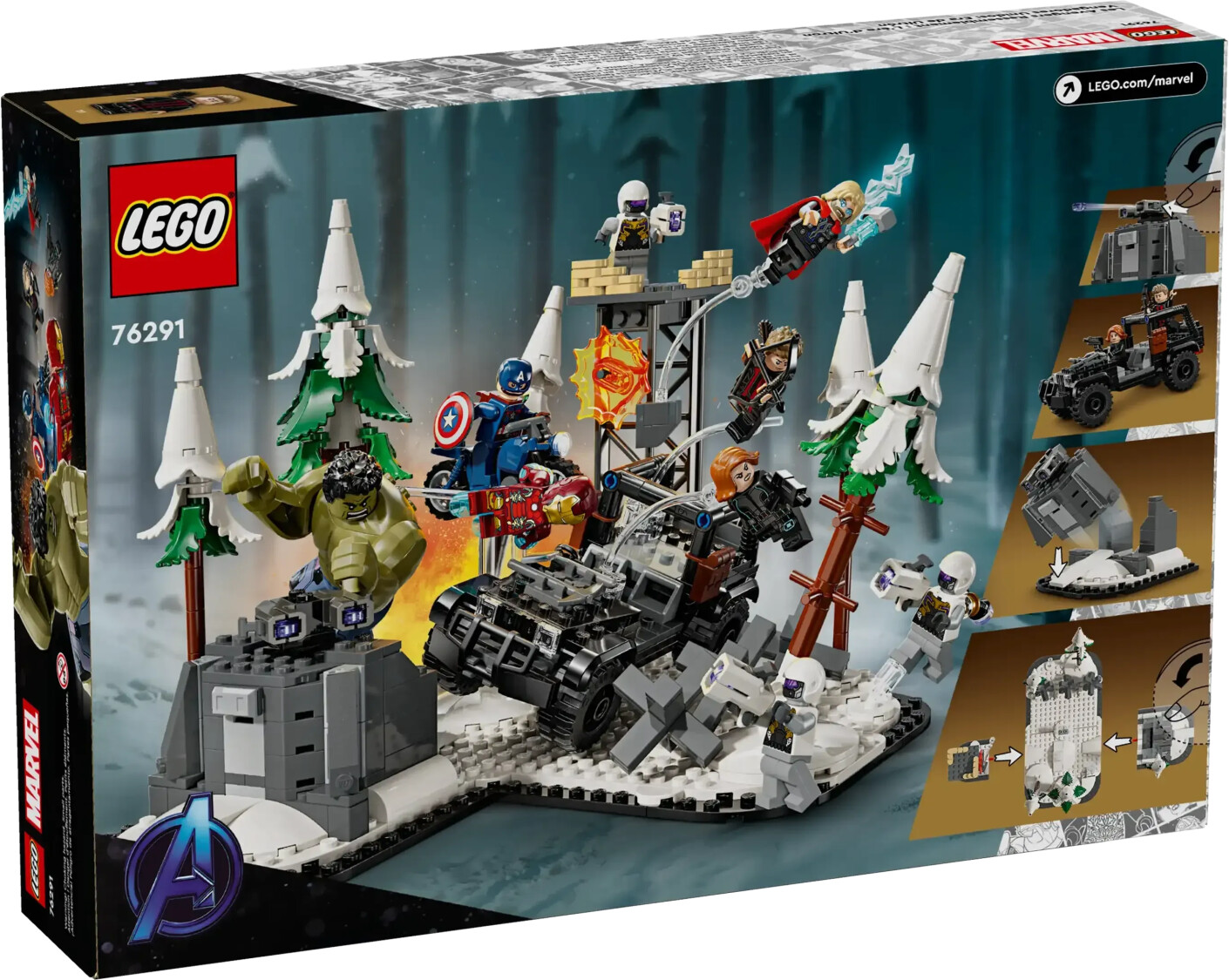 Manual lego avengers cheap