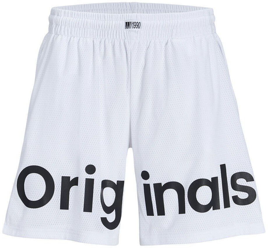Jack & Jones Bill Chicago Sweat Shorts (12253130) BrightWhite
