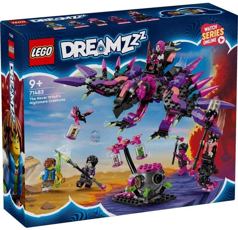 LEGO DreamZzz - The Never Witch Nightmare Creatures (71483)