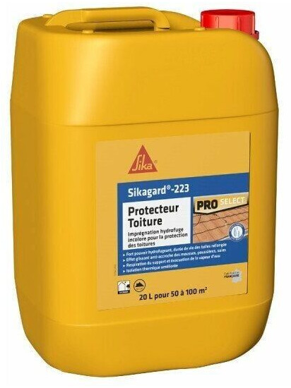 Sika Protection toiture hydrofuge 20 L