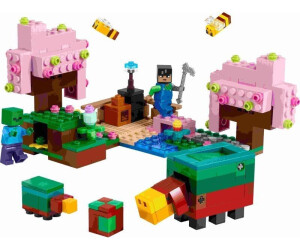 Buy LEGO Minecraft The Cherry bloom garden 21260 from 15.99 Today Best Deals on idealo
