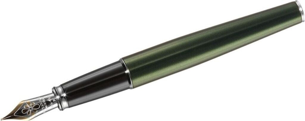 DIPLOMAT Excellence A2 Füllhalter – Schwarz, 14kt Goldfeder, Made In Germany, 5 Jahre Garantie