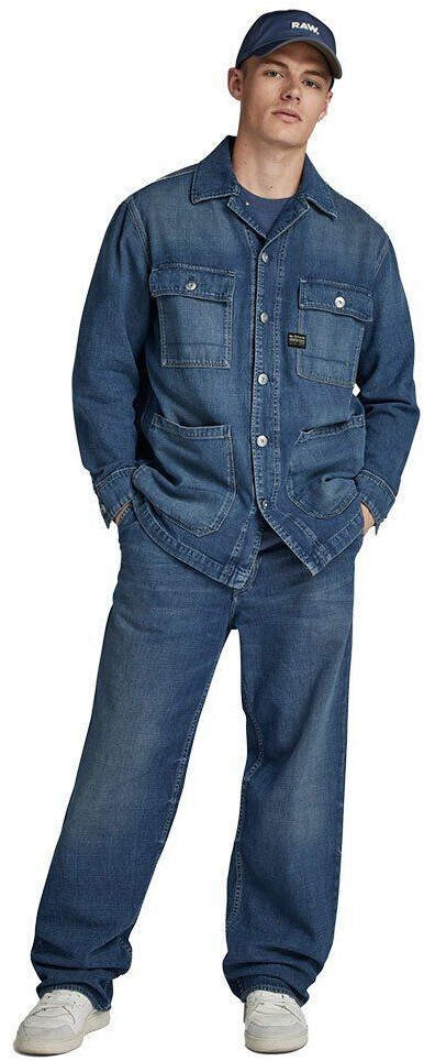G-Star Modson Straight Fit Jeans (D23064) faded mallard blue