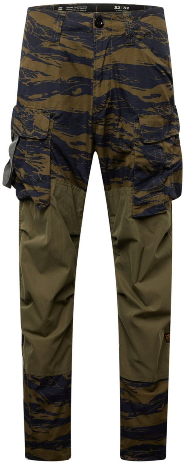G-Star 3D Regular Tapered Cargo Pants 2.0 (D24308) shadow olive tiger camo