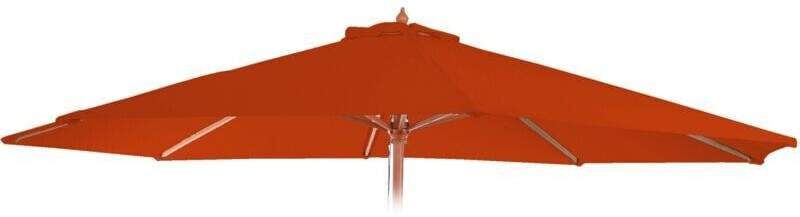 Mendler Toile de rechange pour parasol Florida Ø 350 cm terracotta