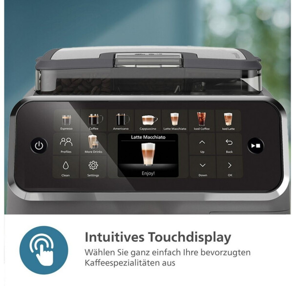 Philips Series 5500 Latte Go Kaffeevollautomat EP5544/50 Grau, Bild 4