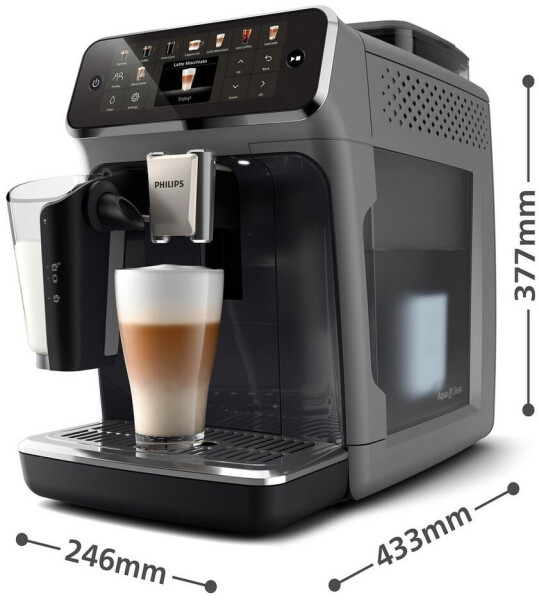 Philips Series 5500 Latte Go Kaffeevollautomat EP5544/50 Grau, Bild 8