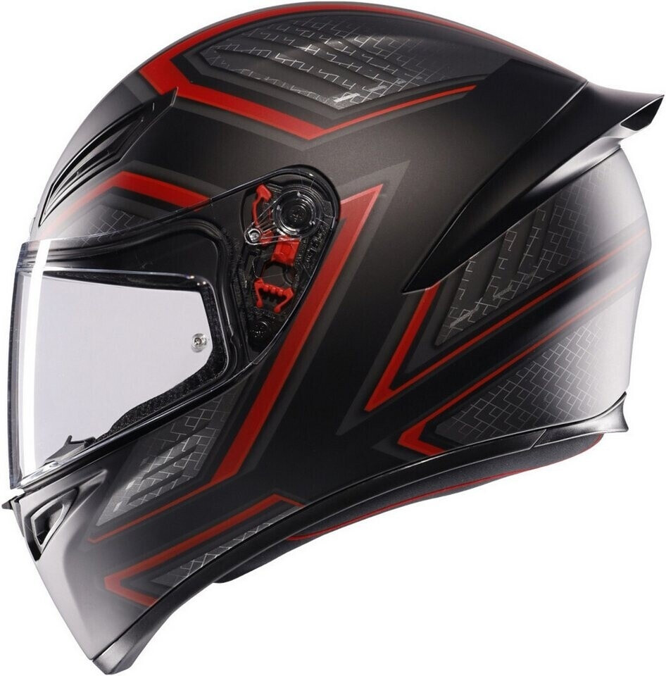 AGV K-1 S Sling mat noir/rouge